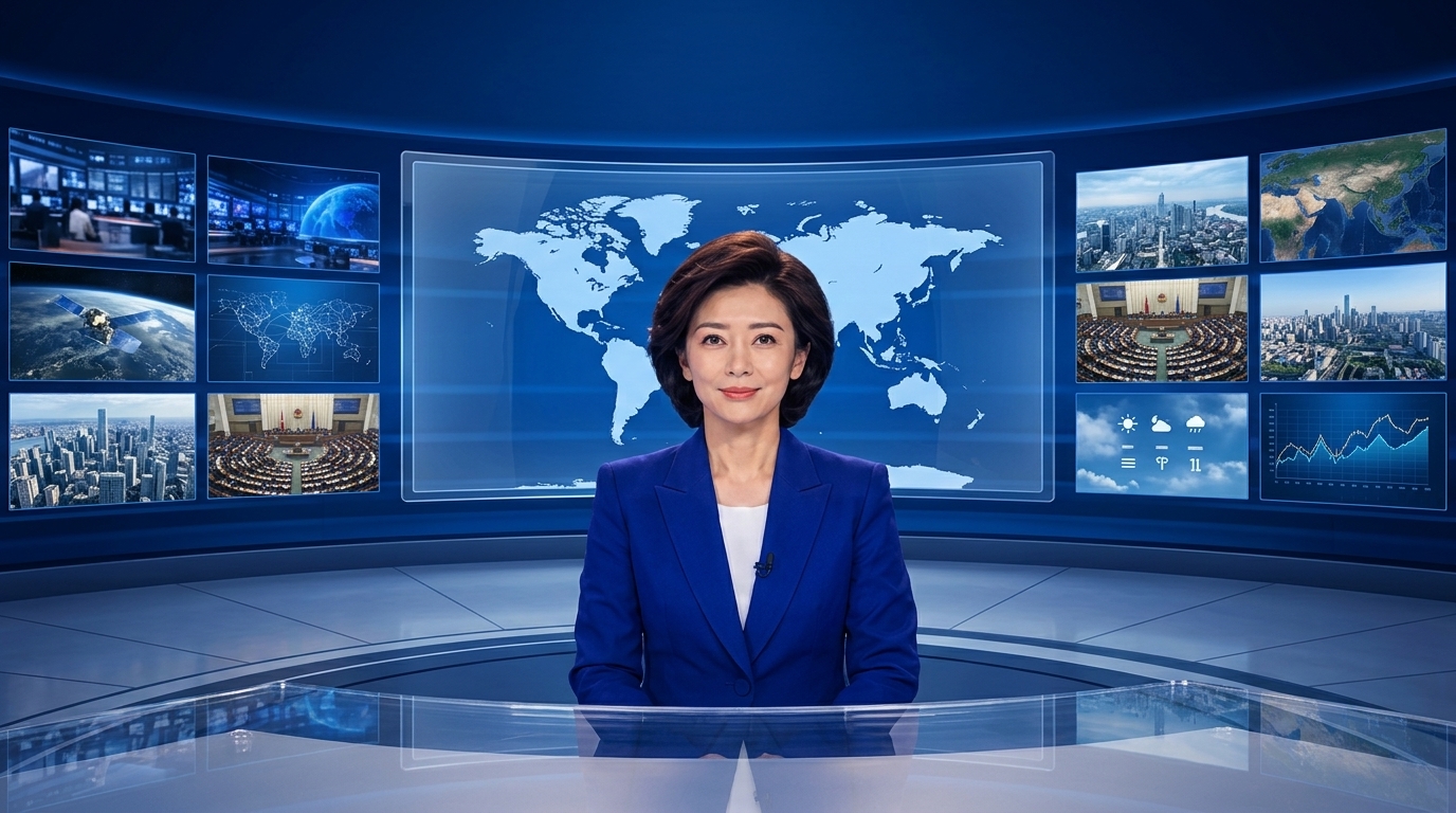 新闻联播直播画面