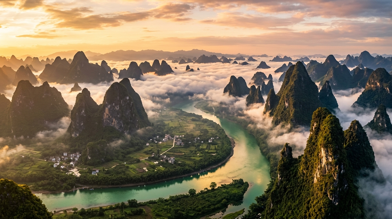 航拍中国海报